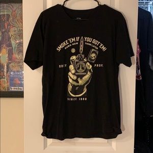Obey Black Graphic Tee